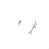 Folding Wall Hook Organizer for Clothes And Towels with Creative Modern Ballerina Figurine Art