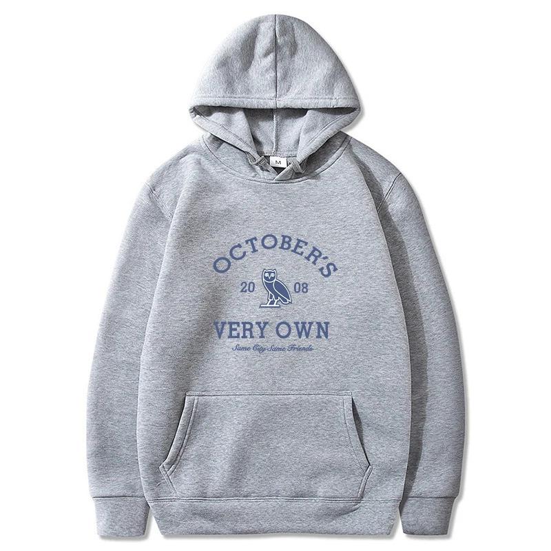 Felpa di Ottobre Uomo Propria Felpa con Cappuccio Stampata a Manica Lunga Pullover Autunno Top Casual