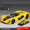 1/32 Metal Die Cast Dodge SRT Tomahawk Track Edition Car Model Simulation Sound Light Children's Toy Ornaments Halloween Gift