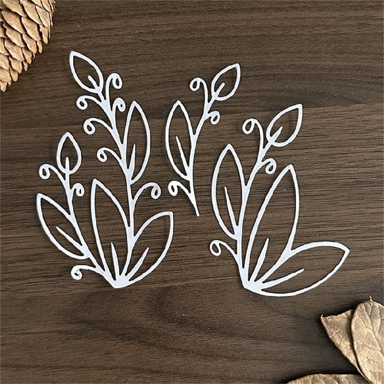 Metal Die Cuts Leaves Cutting Dies Cuts Stencils for Scrapbooking Card Scrapbook Journal Decoration Embossing Stencils
