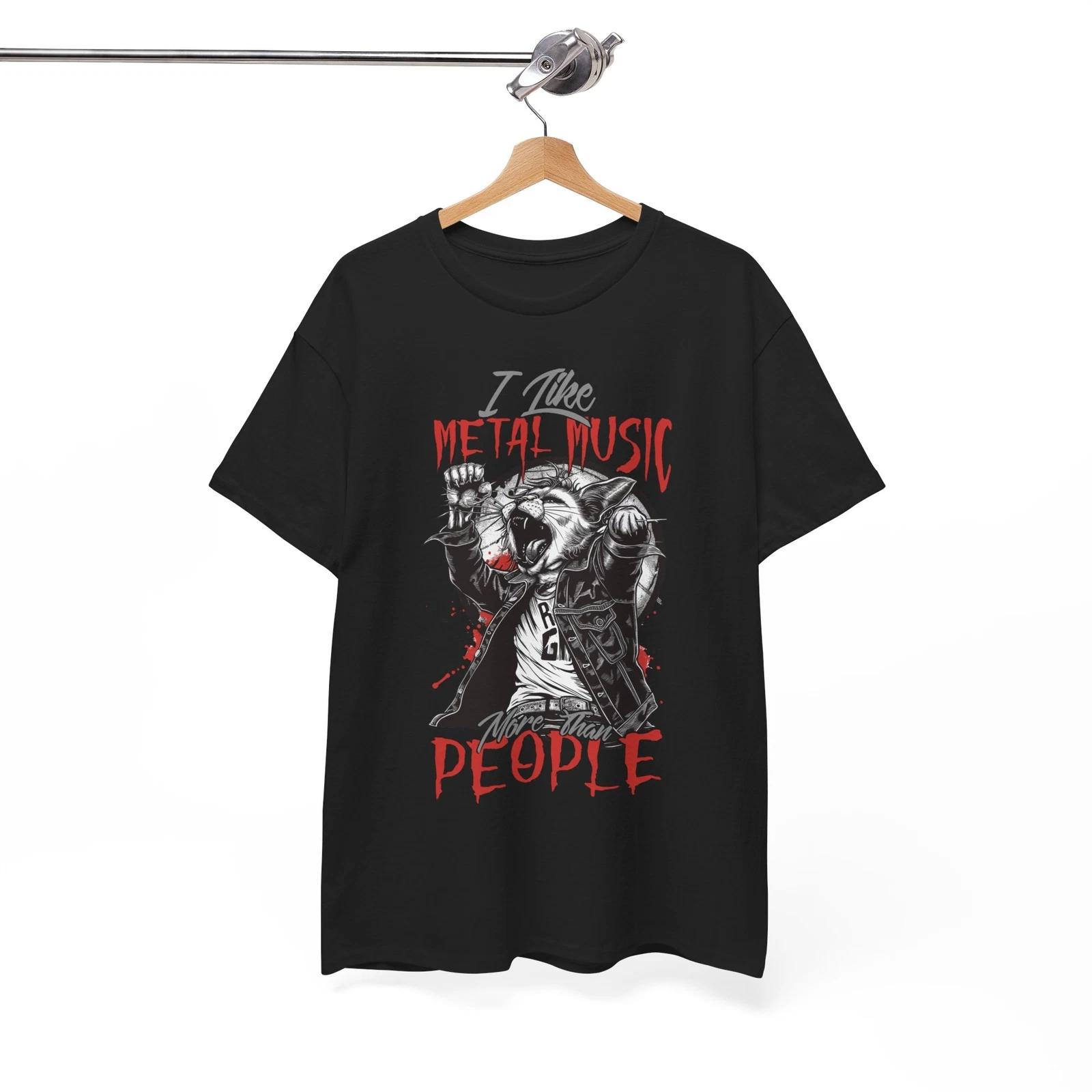 Heavy Metal T-Shirt | Rock Band Music Tee | Metalhead Gift Shirt 4XL