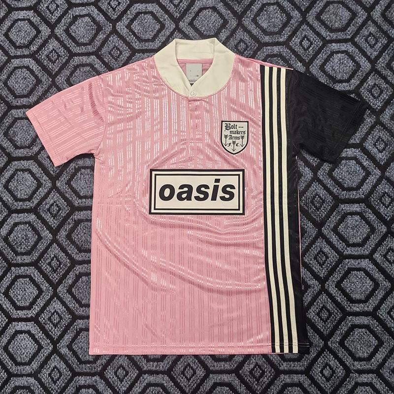 Oasis 1996 Retro īsām piedurknēm futbola