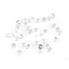 1000 Stück Beutel 6mm Klare Acrylperlen Vasenfüller Hochzeitsfeier Deko DIY Ornament Zubehör