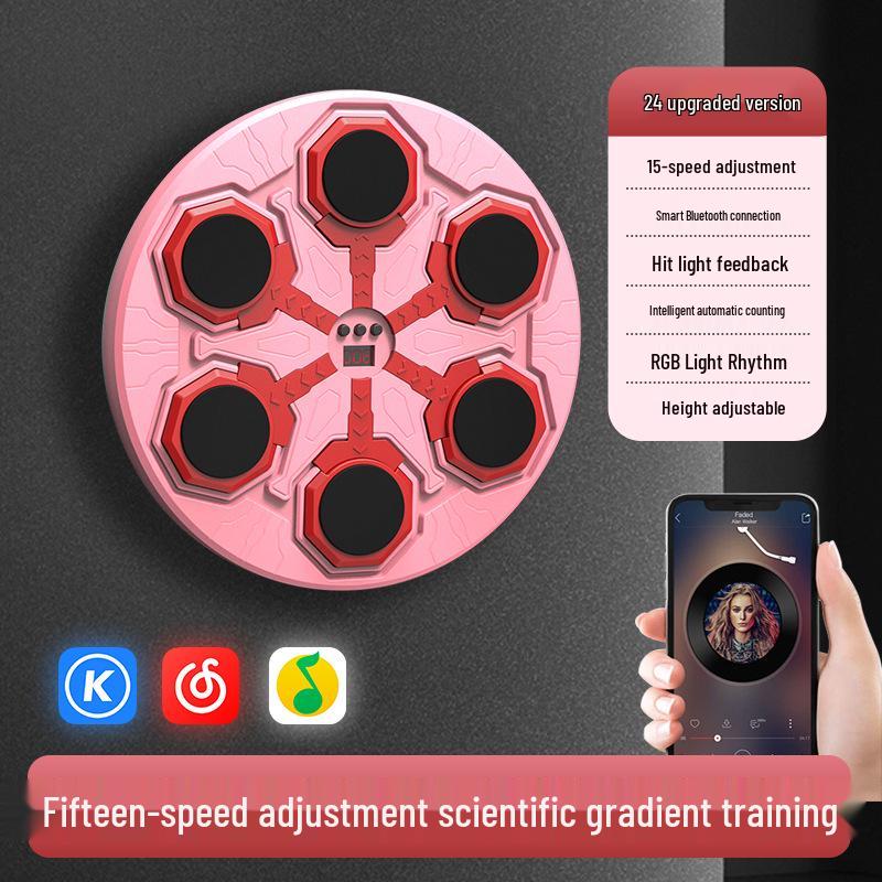 Kids' Bluetooth Boxing Target Rhythm Trainer & Stress Relief Toy