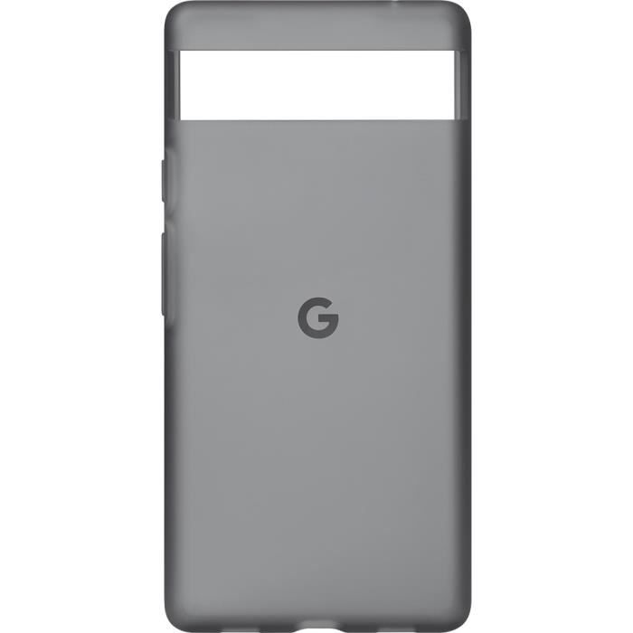 Coque - Google - Pixel 6A - Noir Carbone - Polycarbonate Recyclé - Absorption Des Chocs
