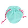 Mesh Lazy Toiletry Kits Coin Purse Dopamine Color Cosmetic Storage Bag Drawstring Large Capacity Fashion Travel Bathroom Bag
