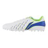 Li Ning MG Multi Ground Cushioning Slip Resistant Abrasion Resistant Soccer Shoes Men's White YSFU005-1