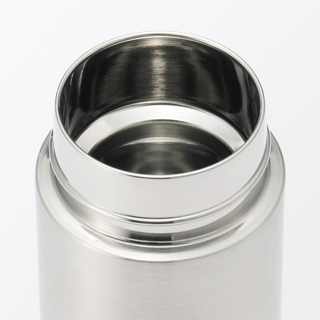 MUJI Vacuum Insulated Insulated Flat Product 76049159 Bottle, Type, 350mL, Code