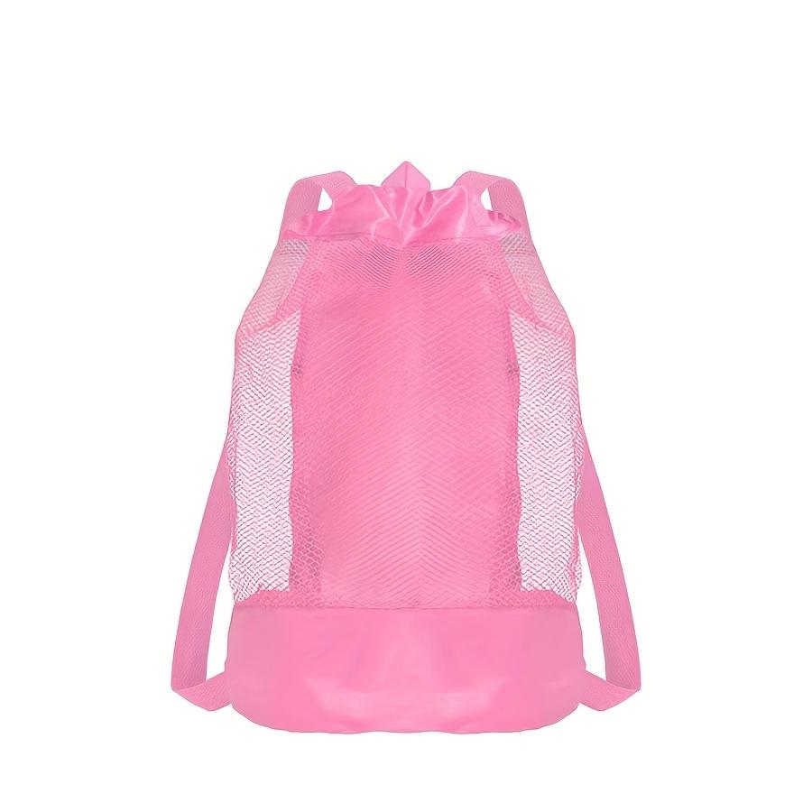 1 peça Mochila com Cordão para Armazenamento de Brinquedos de Praia