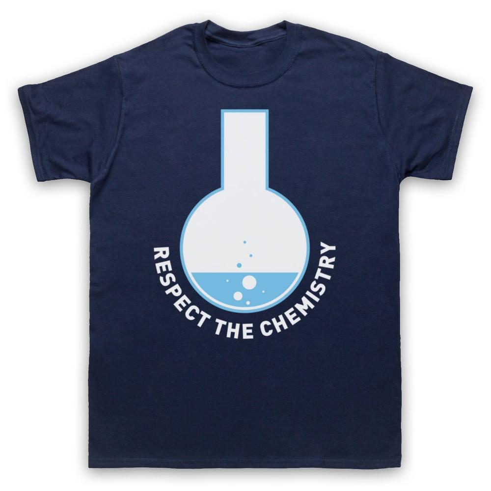 Respektuj Chemii Věda Geek Nerd Vědec Pánské a Dámské Tričko
