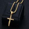 European and American Crosses Do Not Fade Neck Chains Men's and Women's Jewelry Accessories