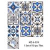 Película adhesiva para azulejos, 28 estilos a elegir, para azulejos/suelo en la cocina, protector contra salpicaduras, papel tapiz artístico para suelo, calcomanías de pared