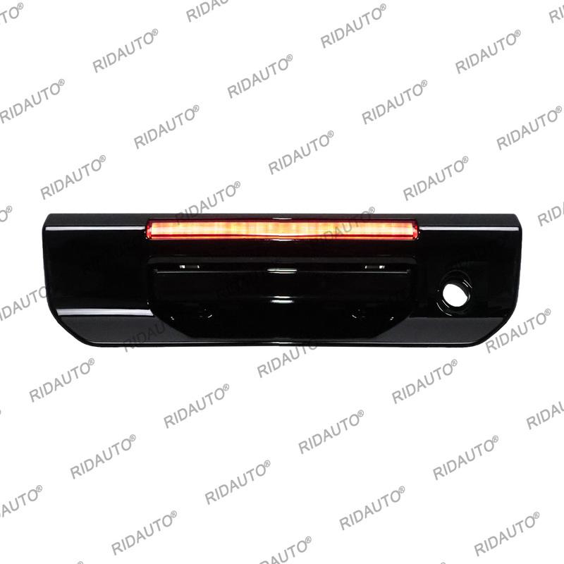For Ford Ranger T9 2023-2025+ Rear Door Handle Pusher Cover Tailgate Cover Rear With 3rd Third Tail Brake Lights LED Accessories