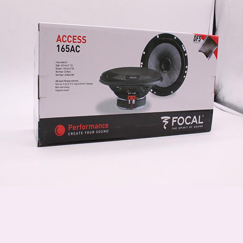 1 Pair 6.5 Inch Rear Door Coaxial Car Speaker 4 Ohm Coaxial Speaker Treble/Alto/Bass Music Stereo Full Range Surround Car Audio