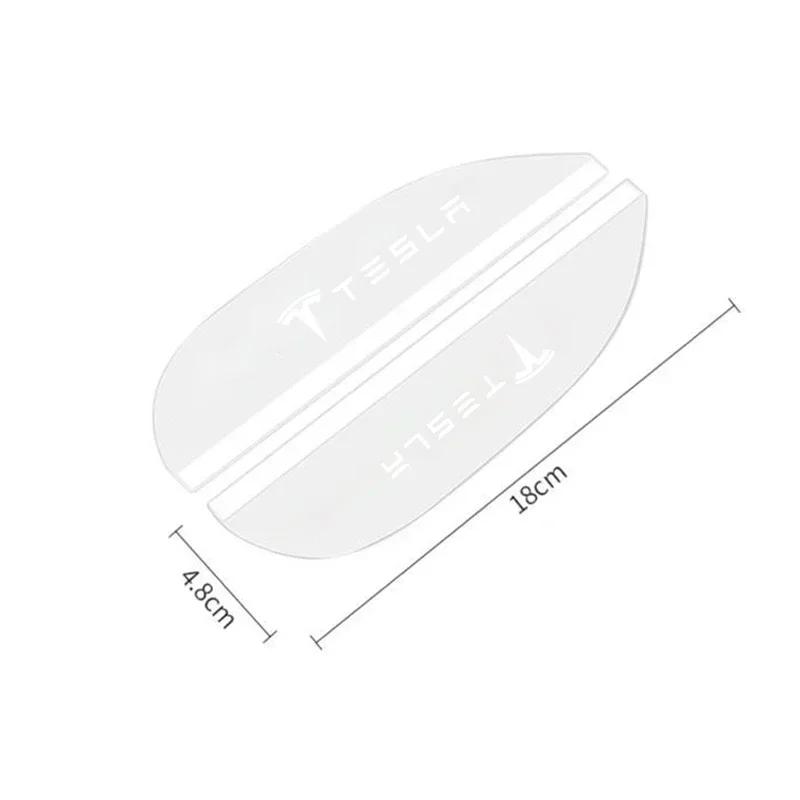 Autoaufkleber 2025 Neuer Tesla 2 Stück Auto-Rückspiegel-Regenschutz für Tesla Model 3 YSX 2021 Roadster Cybertruck J