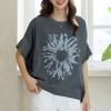 Dedra Marie Linen T shirT  Up To 88 Size  Tbd3477
