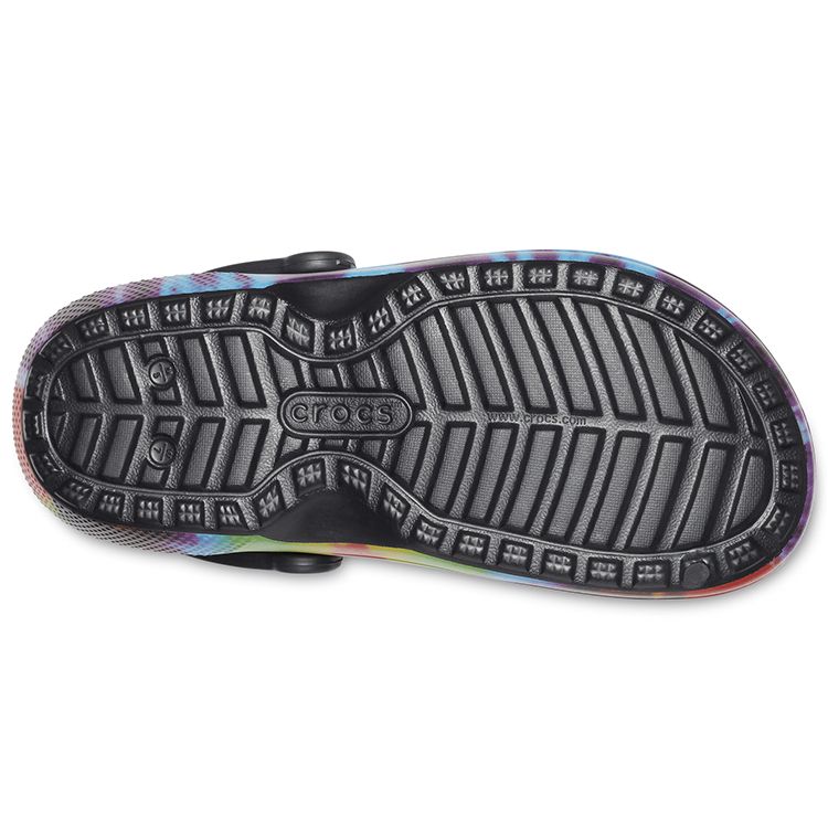 Crocs Classic Clog Color Diffusion Slip-On Unisex Footwear Purple Red 206341-988