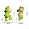 Frosch Gartenfiguren, Treppen Hängende Dekoration Figuren für