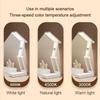 LED Table Lamp Portable Foldable  With USB Charging Type Fold Studing Lamp Energy Saving Rechargeable for Room LED Reading Light
