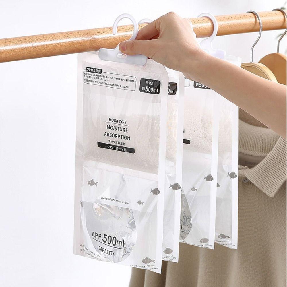 Household Moisture Absorber Odor Reducing Dehumidification Bag Practical Moisture Absorption Bag