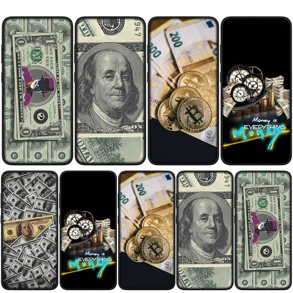 for Samsung Galaxy S25 S24 S23 S22 Ultra FE Plus A17 A37 A57 A56 A55 A06 A16 A15 A36 A26 A35 A05 A25 A54 A34 A50 Phone Case Money 100 Dollars Cover
