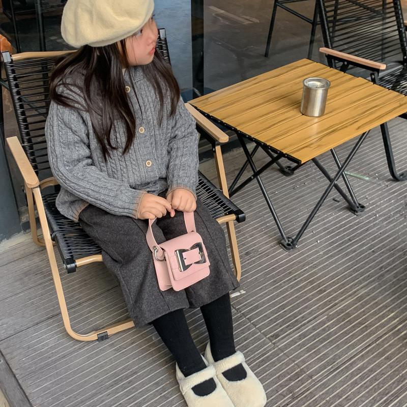 Cute Korean Style Toddler Handbag With Stylish Chain Strap For Kids Modern