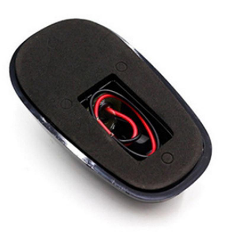 A03E-9 LED Car Cab Roof Marker Lights For Truck SUV LED DC 12V Black Smoked Lens White Lamp Car External Lights