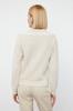 Women's Elegance Style Sweater Stone Embroidery Detailed Knitwear Sweater