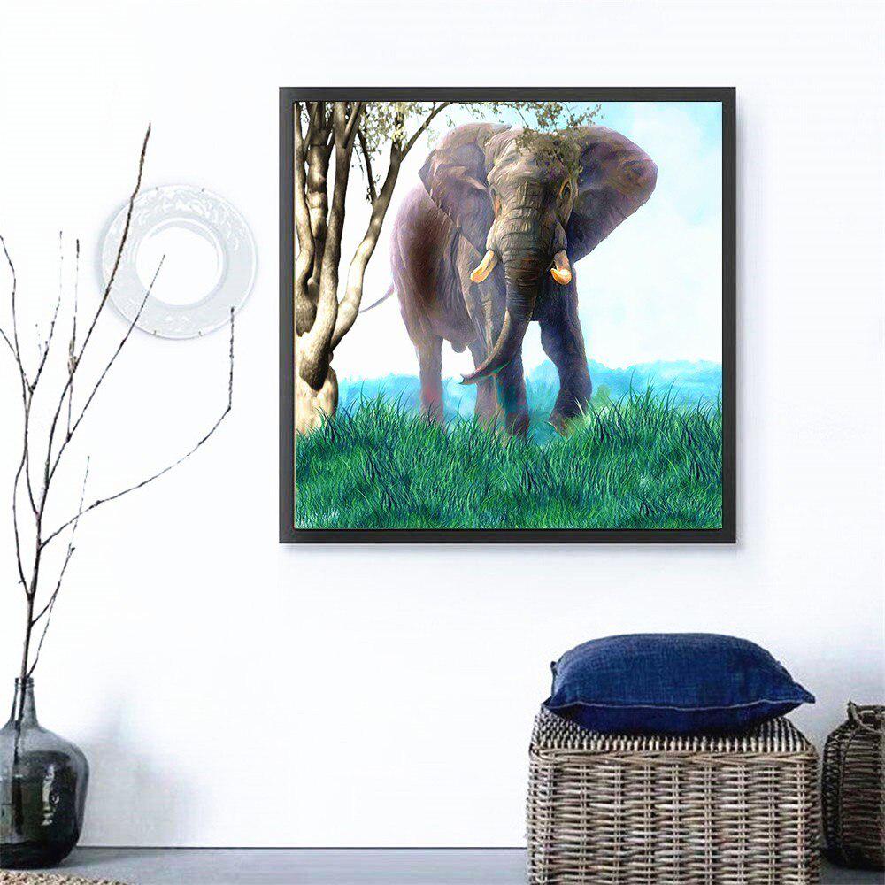 Diamond Painting Elephant Diamond Embroidery Nature Animals Pictures With Rhinestones