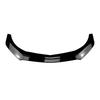 3Pcs Front Bumper Lip Splitter For Mercedes-Benz A Class W176 2012-2018 A35 A45 AMG Line Glossy Black Car Front Bumper Diffuser