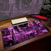 HD Black City Mousepad Large Gamer Accessories Office Big Keyboard Gaming Mouse Pad Kawaii Accessories Setup Mat