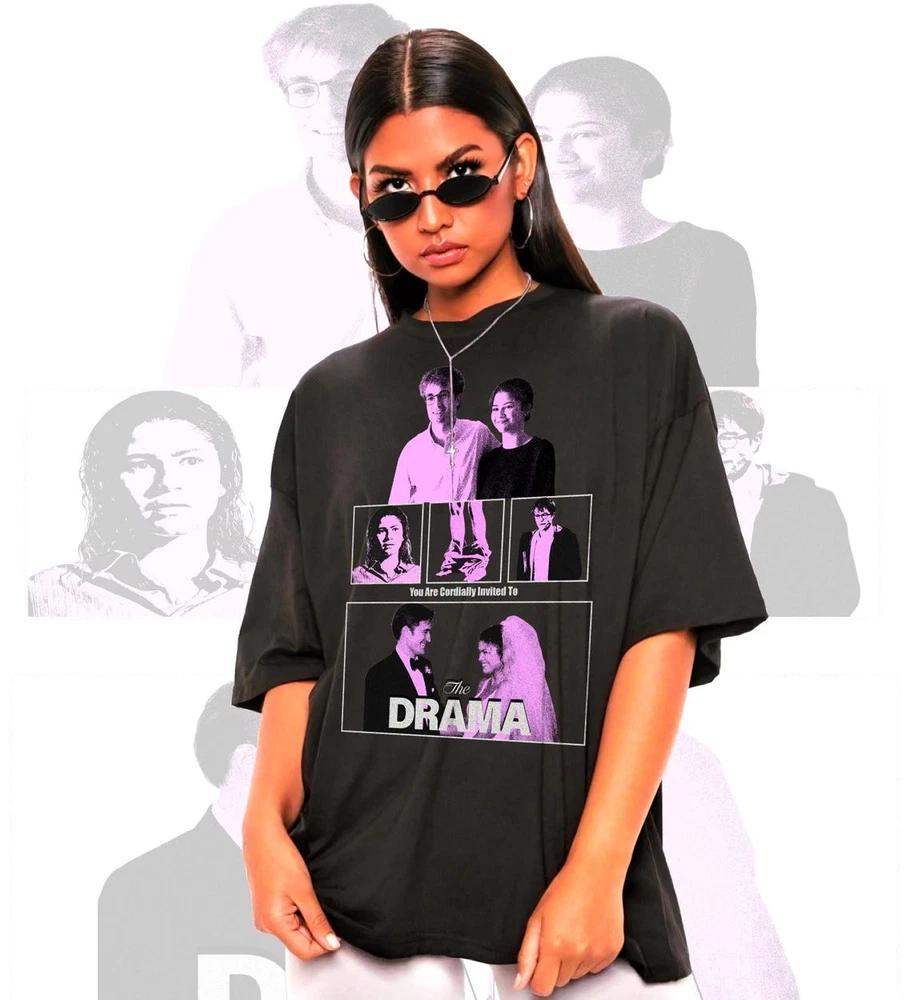 The Drama Movie Tshirt Zendaya Robert Pattinson Film Tee S