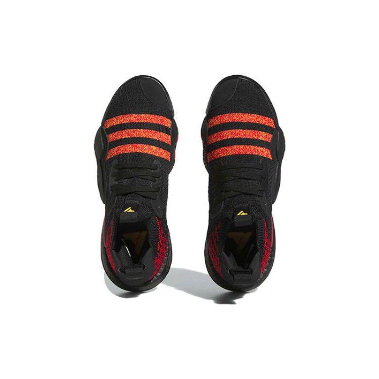 Adidas Trae Young 2 Hawks Herren Sneaker Schwarz Core-Black Better-Scarlet HQ0986