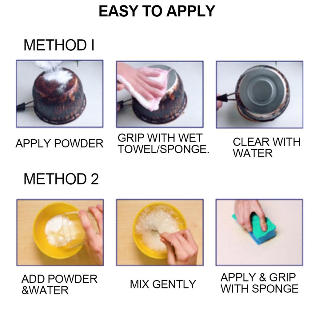 GreaseAway Powder Cleaner Univerzální čistící prášek Víceúčelový odstraňovač