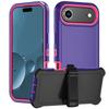 Shockproof Hybrid Case for iPhone 17/17 Air/17 Pro/17 Pro Max - Rotatable Kickstand & MagSafe | Anti-Slip TPU+PC Protection