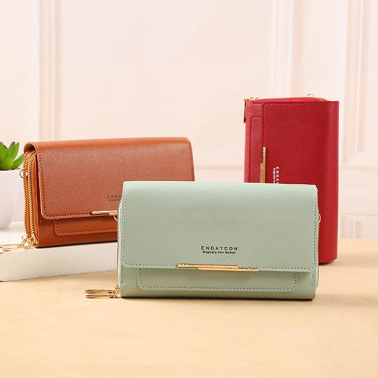 

Сумка для мобильного телефона Yousheng, большая вместительная гладкая молния с пряжкой, модная женская модная сумка-мессенджер, женский аксессуар