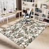 1PC Birds, Forest Non-Slip Floor Carpet Compatible for Office&Living Room&Bedroom&Dining room - Flat- Soft & Pattern, Vibrant Colors-W293