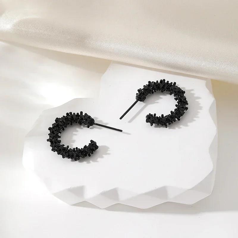 Korean Trend Flower Earrings Long Tassel Ear Line Crytal Chain Drop Earrings For Women Girls Daily Jewelry Party Gifts