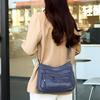Multi-Layer Multi-Pocket Shoulder Bag Women's Crossbody Bag Mother Bag