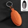 Suede Car Key Case Cover Fit For Q50 Q60 Q70 Qx50 Qx60 Qx70 G25 Fx Jx35 Fx25 Fx35 Ex37 Non-Oem Key Fob Protector