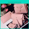 Sophisticated Women's 4pcs Handbag Set With Timeless Design And Solid Colors