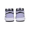 Jordan Air Jordan 1 Abrasion Resistant Low top Vintage Basketball Shoes Men's Black Purple 553558-131(Team85-)