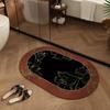 American bathroom floor mat toilet diatom mud water absorption quick drying foot mat non-slip
