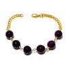 Sage Amethyst Gemstone Handmade 925 Sterling Silver Bracelet 7-8" GK-5053