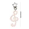Fashionable Keyring With Music Symbol Detailing Multipurpose Functional Accessory For Keys Bags Gift For Friend