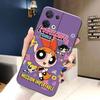 The P-Powerpuff Girls Cover Phone Case For OPPO RENO 11 11F 10 8T 8 7Z 7 6Z 6 5 5F 4 4F LITE PRO TPU Case Funda Coque Shell