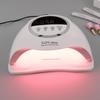 Lampada per asciugatura delle unghie da 320 W 72 LED per manicure Lampada per asciugatura UV a LED professionale con sensore automatico Strumenti per attrezzature per saloni di bellezza intelligenti