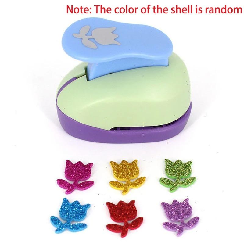 Flower Punch Furador 5*3*4.5cm Diy Paper Cut Eva Foam Maker Puncher Scrapbooking Labor Saving for Kid Hole Punch Embossing