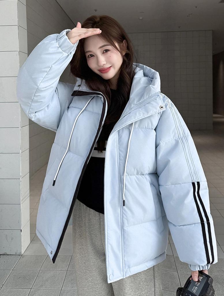 Women’s Short Hooded Windproof Thicken Warm Winter Jacket 3 Colors