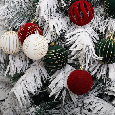 Hanging Decor Perfect for Bridal Shower Party 6PCS Christmas Ball Ornaments